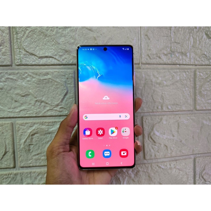 samsung s10 lite 8/128 second bekas pakai mulus fullset original resmi