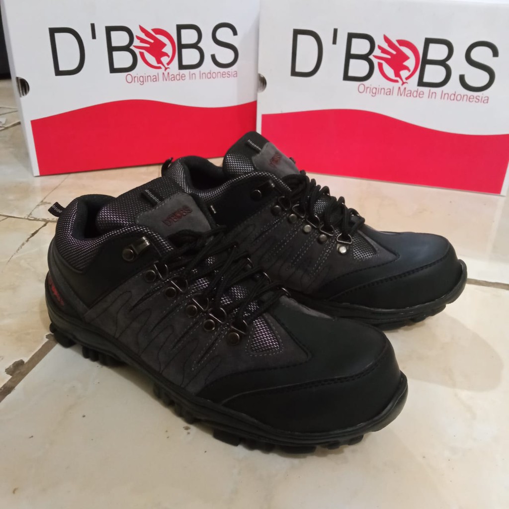 SEPATU BOOTS PRIA D'BOBS ORIGINAL LOW SAFETY SAFETI TERBARU