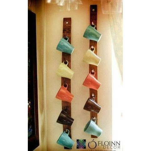 Gantungan Mug Kayu / Rak Gantung Gelas / Cantolan / Hook Kayu