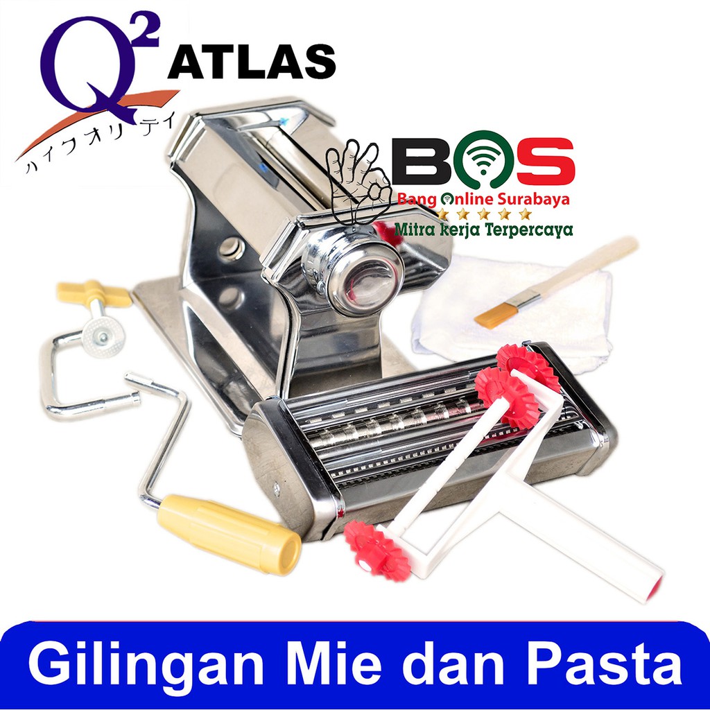 Pasta Maker Gilingan Mie Gilingan Molen Atlas Q2 8150 Q2-8150 Q28150