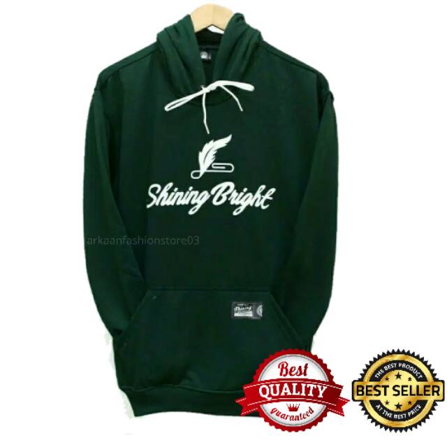 [COD] Jaket Sweater Hoodie Pria / Wanita Shining Bright Original X Love