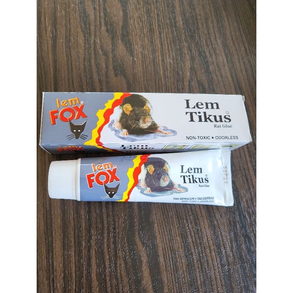 

Lem Tikus FOX 75 GR - NON TOXIC - ODORLESS