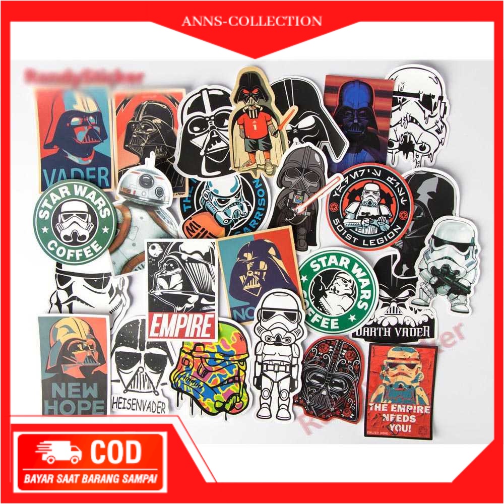 

[ANNS] -Stiker Tempel Star Wars 25 PCS- JM