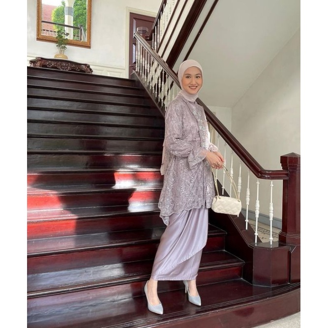 (SEWA KEBAYA WISUDA LAMARAN FULLSET) Jenar Mauve by Jaleela.id |*Baca Description Box yuk*