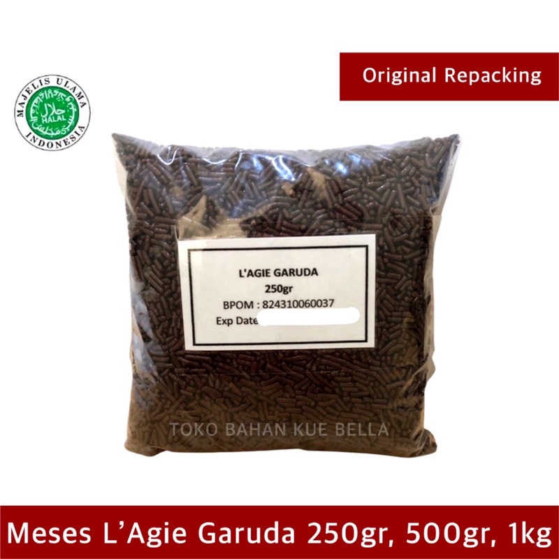 Meses Coklat GARUDA 500GR (REPACK) L'Agie Premium Ceres Chocorice