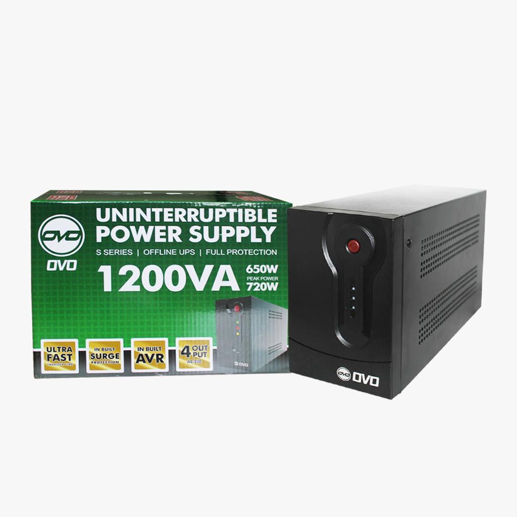 OVO UPS Komputer 1200V Stabilizer Komputer