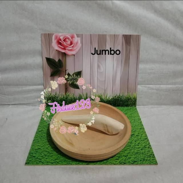 Cobek Kayu Ulekan kayu size Jumbo