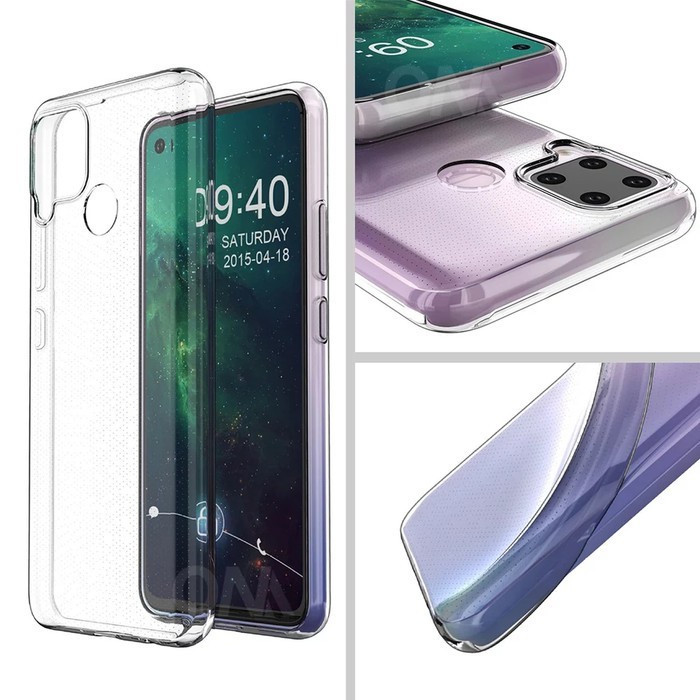 Case Realme C15 / C12 / C25 &amp; Narzo 20 / 30A Clear Case Tebal 2MM Transparant TPU Premium Softcase