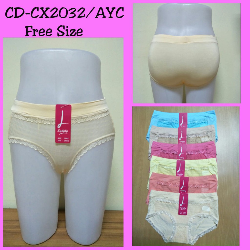 Lydyly Celana dalam renda seksi allsize CX 2032 allsize fit to XL