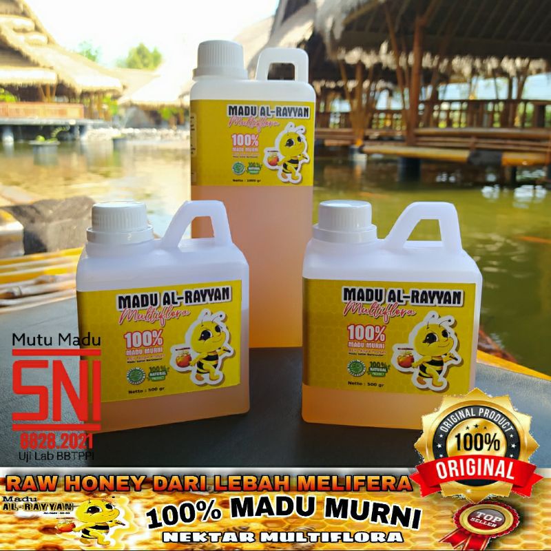 Madu Murni Raw Honey 1kg | Madu Asli Madu Al-rayyan