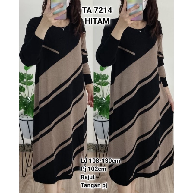 7214. Long Tunik Rajut Bangkok