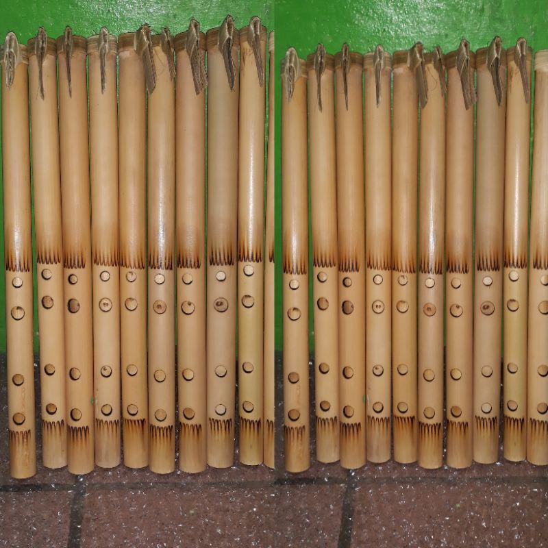 Seruling bambu 4lubang/suling tradisional