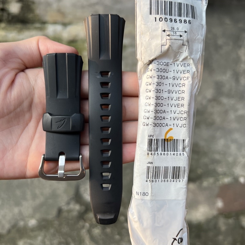 Strap tali jam tangan casio original GW-300 GW-301 band GW 300 GW 301