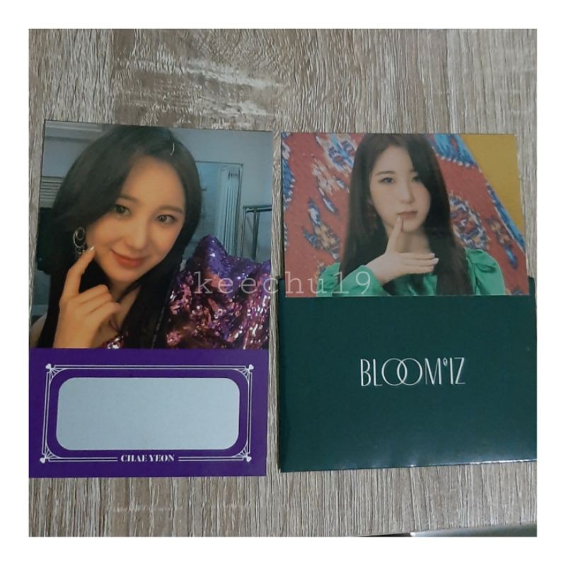 IZ*ONE Lee Chaeyeon | Strach Card 3D & Mini Card Bloom IZ I AM | Chaeyeon IZ*ONE