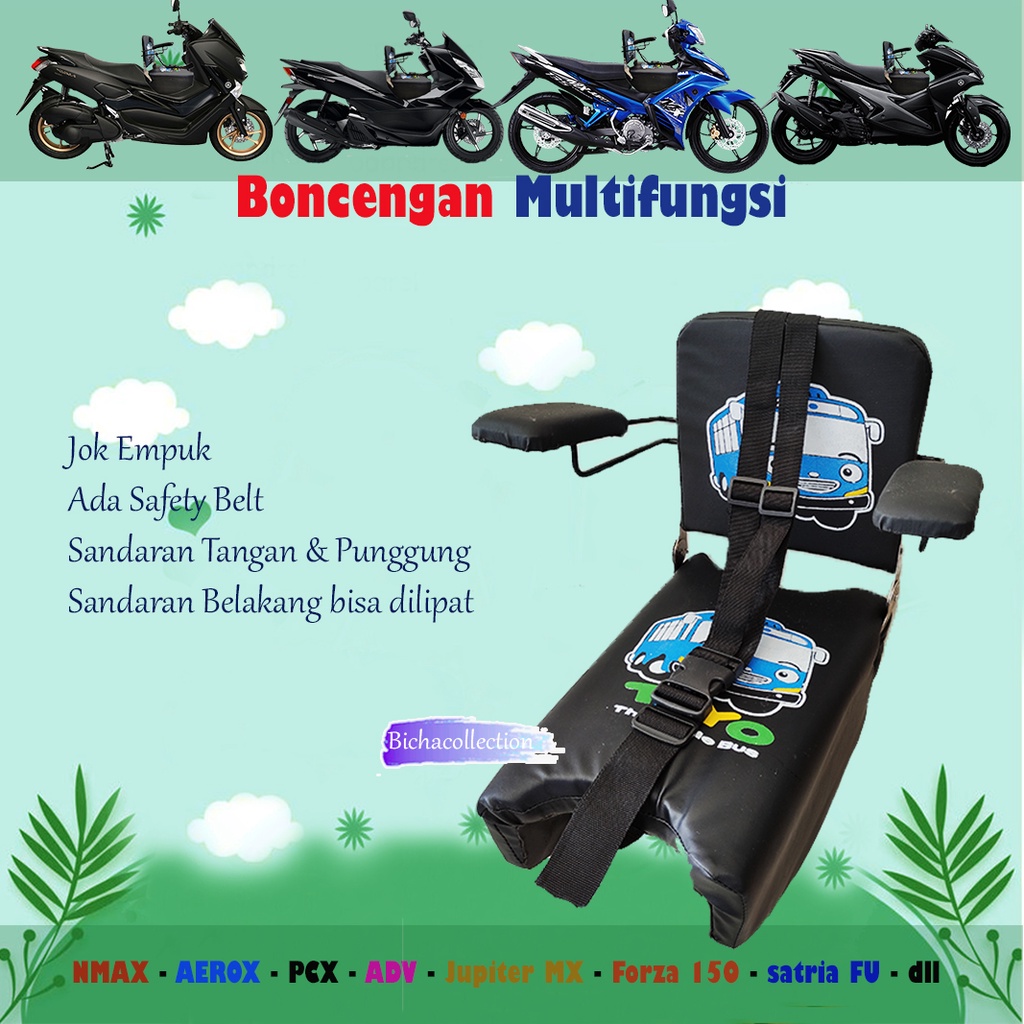 Jok Bangku Tambahan Boncengan Motor Nmax PCX aerox ADV MX Satri FU Vario