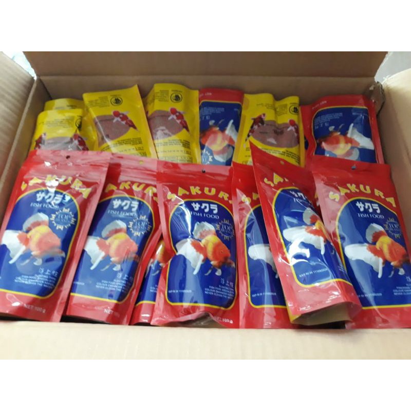 

sakura/pakan ikan hias
