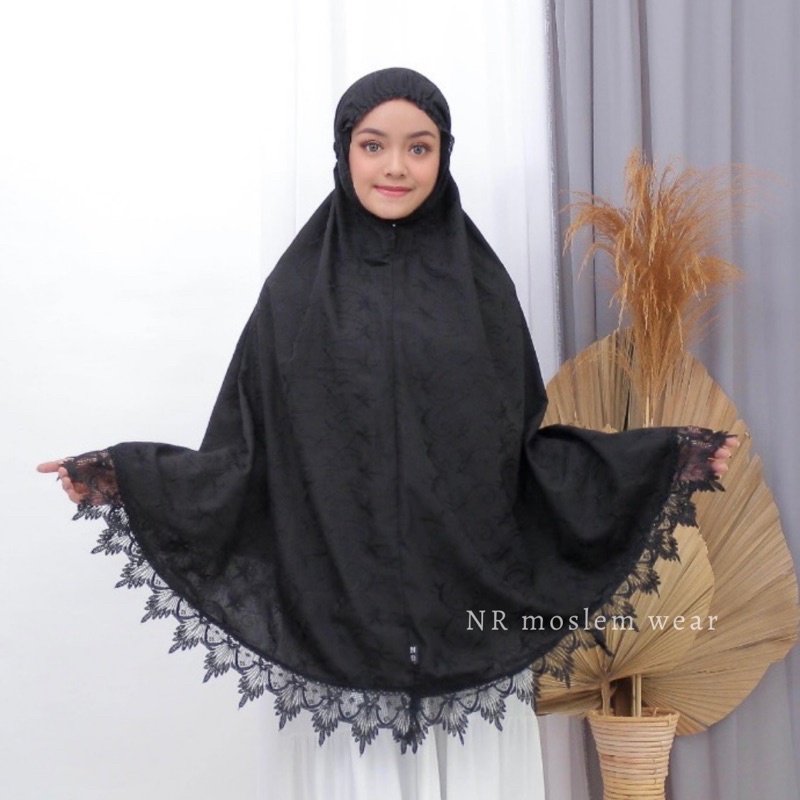 KERUDUNG BERGO PUTIH / PERLENGKAPAN HAJI UMROH WANITA