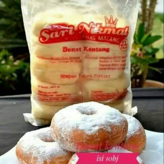 

Donat Kentang 10pc SariNikmat Malang