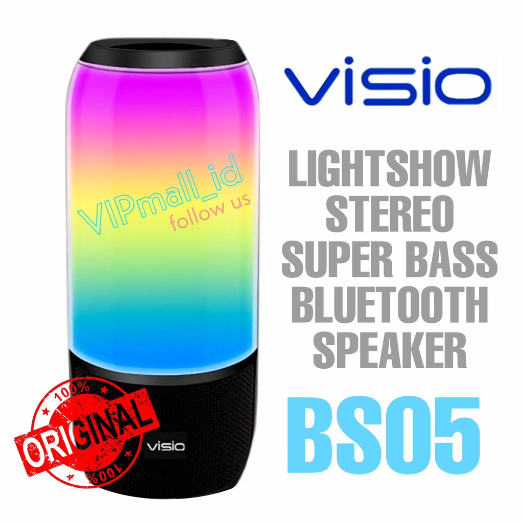 SPEAKER BLUETOOTH VISIO BS05 ORIGINAL - BLUETOOTH SPEAKER
