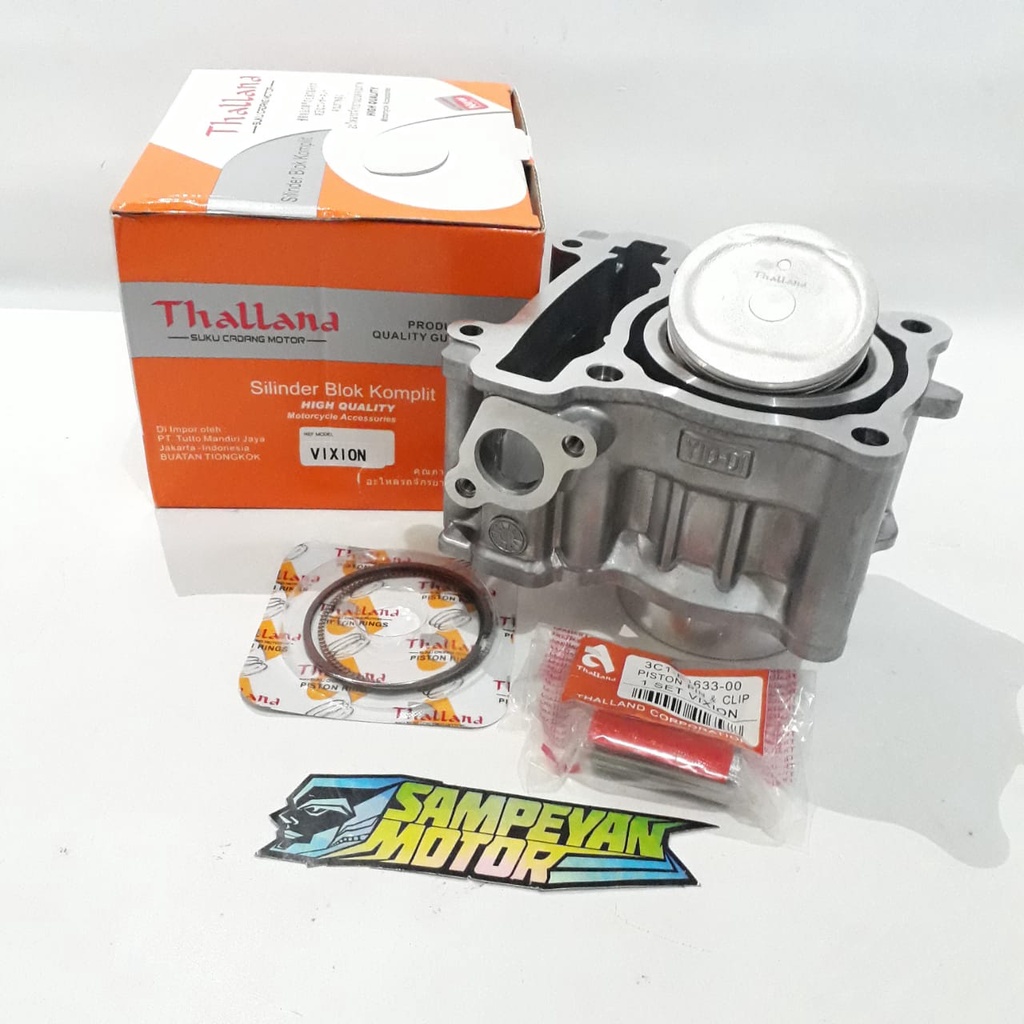 Silinder Blok Cylinder Block Set Seher Piston Vixion GL Pro Jupiter Z1 Vario Fiz R Thalland