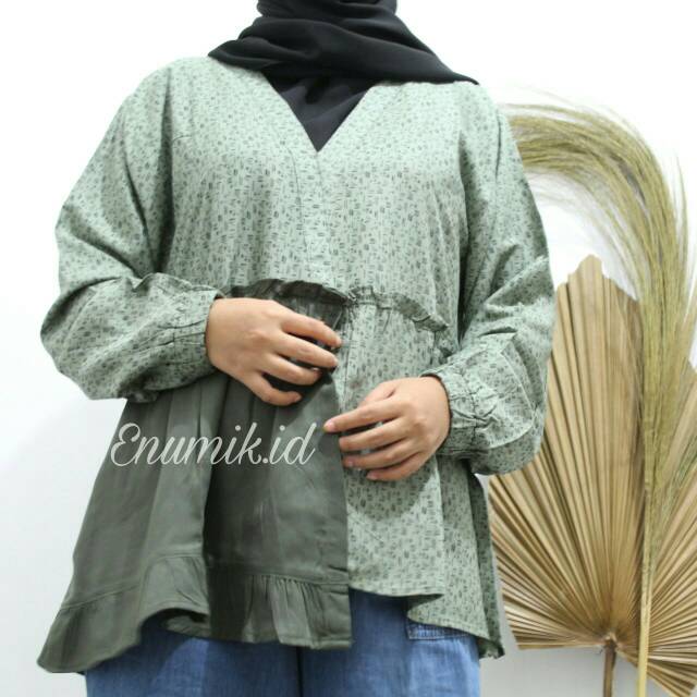 blouse vintage/baju vintage/atasan vintage/atasan rayon