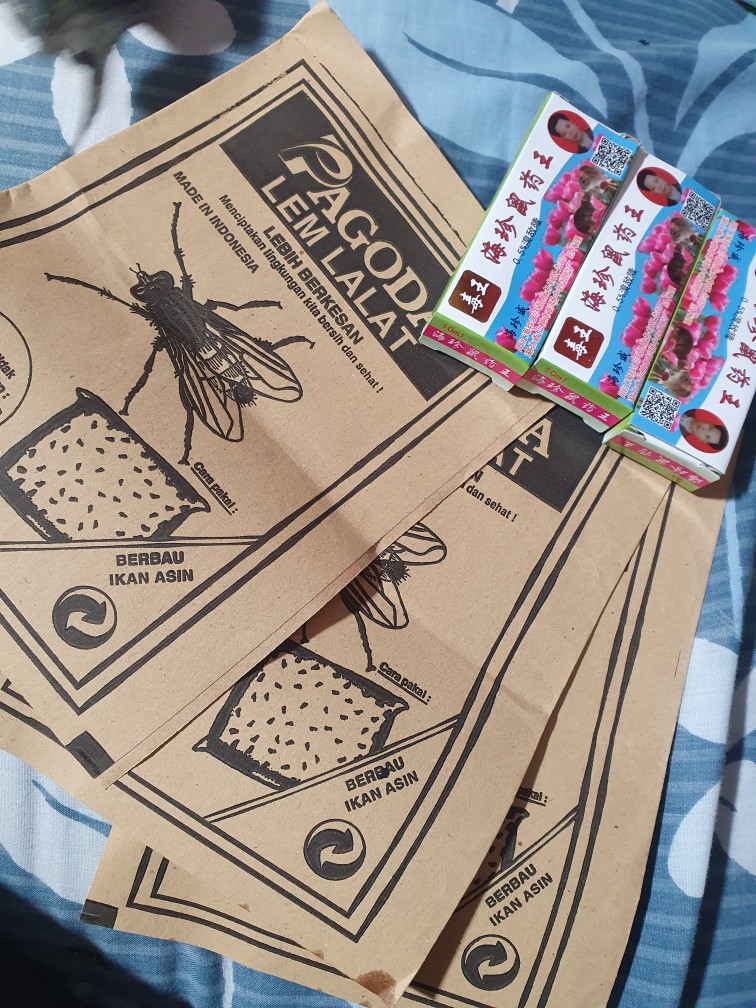 Lem Lalat/ Jebakan Lalat/ Lem Perekat Jebakan Lalat