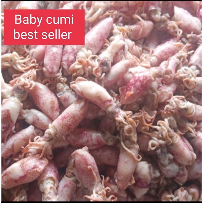 

Baby cumi 500 gram/ikan asin