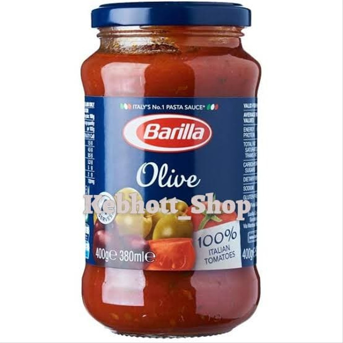 

Barilla Olive Italian Pasta Tomato Sauce 400g | Saus Tomat Buah Zaitun