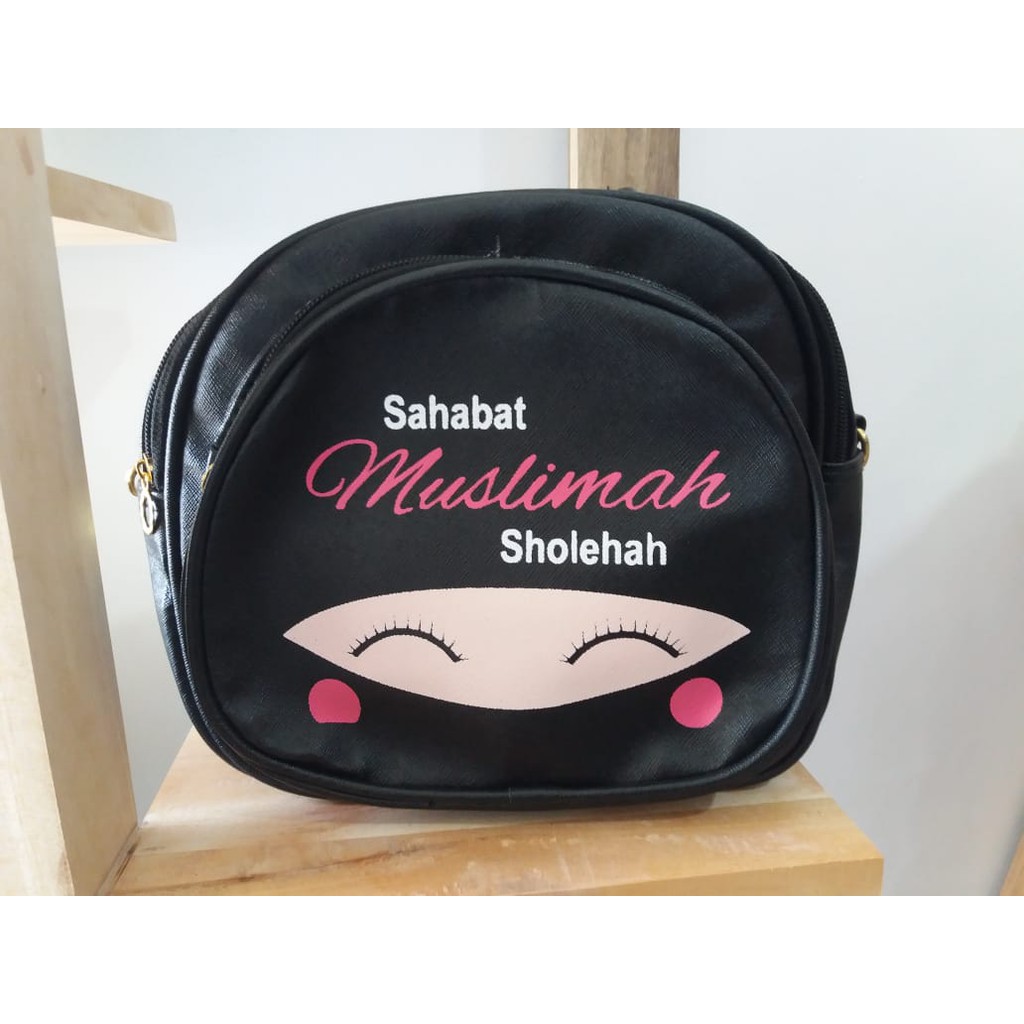 (COD) Tas slingbag niqab muslimah