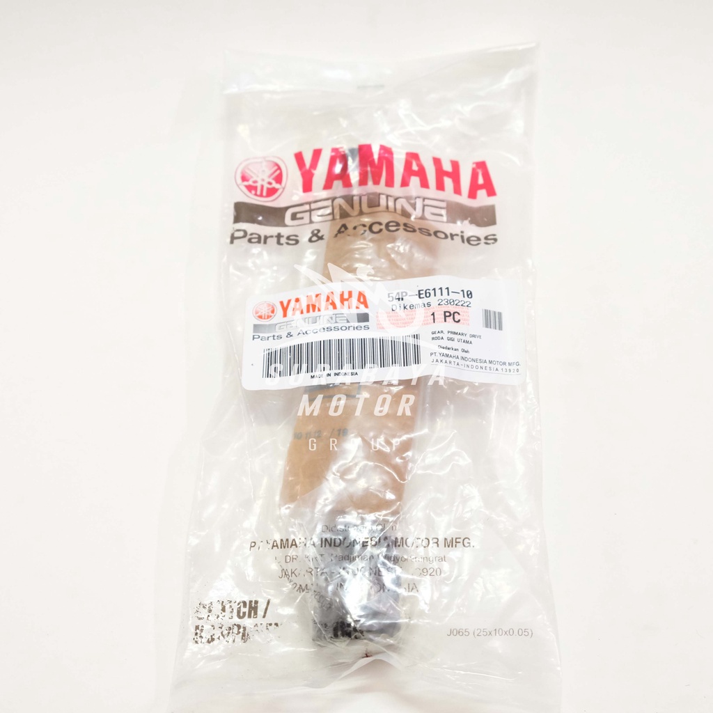 As Pully Mio J Mio GT Mio Soul GT Fino XRide Original 54P-E6111-00