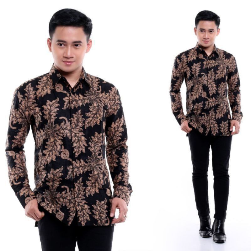 BAJU BATIK ANAK LAKI-LAKI LENGAN PANJANG - COUPLE BATIK AYAH DAN ANAK - COUPLE BATIK SERAGAM