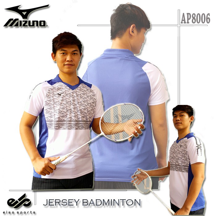 Baju Jersey Badminton Mizuno 8006 -Men