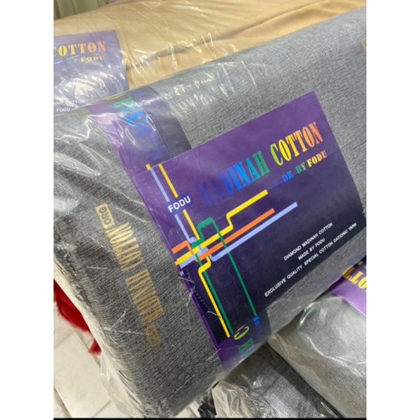 KAIN KATUN MADINAH FODU - Original Madina Cotton by Fodu [TIDAK JUAL KW]