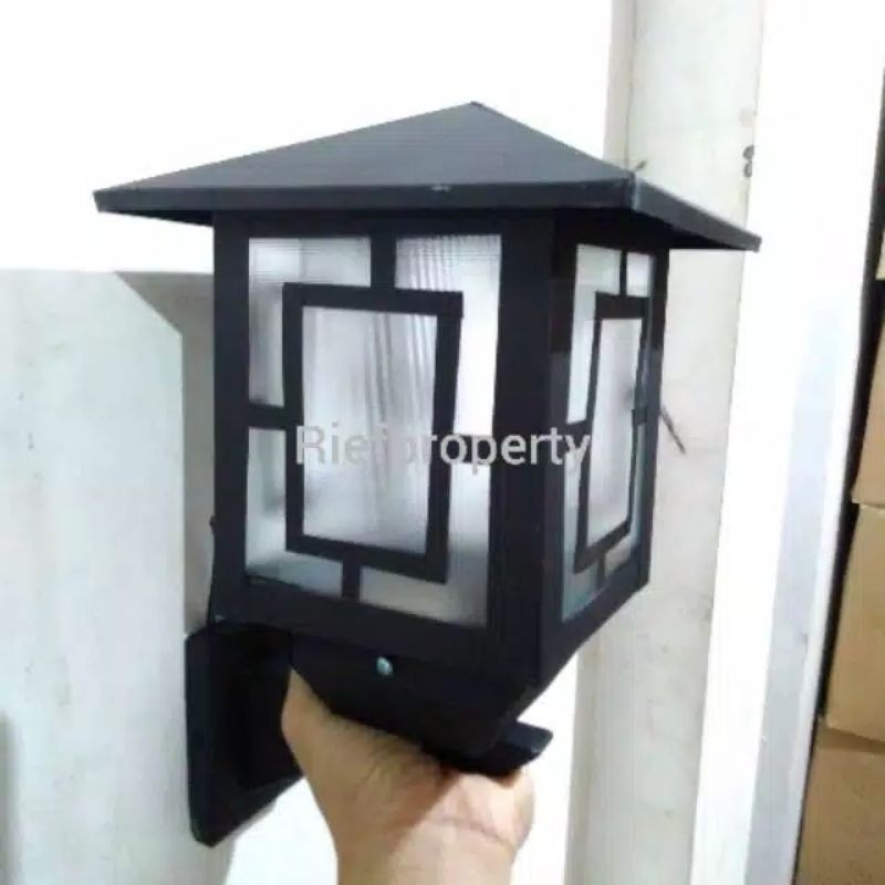 lampu dinding taman HTC lampu pilar kotak