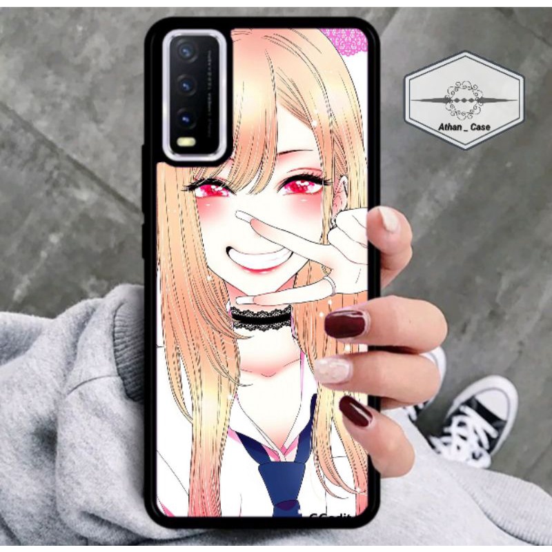 Athan Case Custom Vivo Y12s / Y20 / Y20s / Y20i Fashion Aesthetic Animasi Anime Sono Bisque Doll ser
