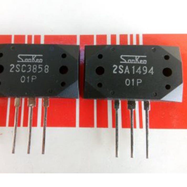 ♗ TRANSISTOR SANKEN SUPER 2SC3858 2SA1494 ORIGINAL JAPAN ➤