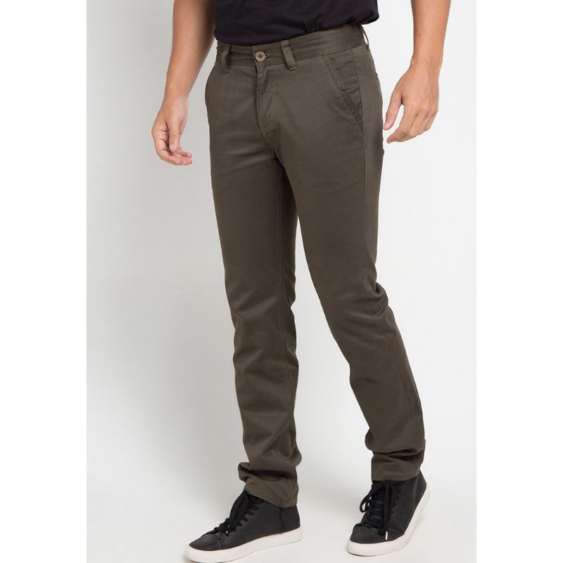 Celana Chino Pria Original Lois CSL682BR Slim Fit