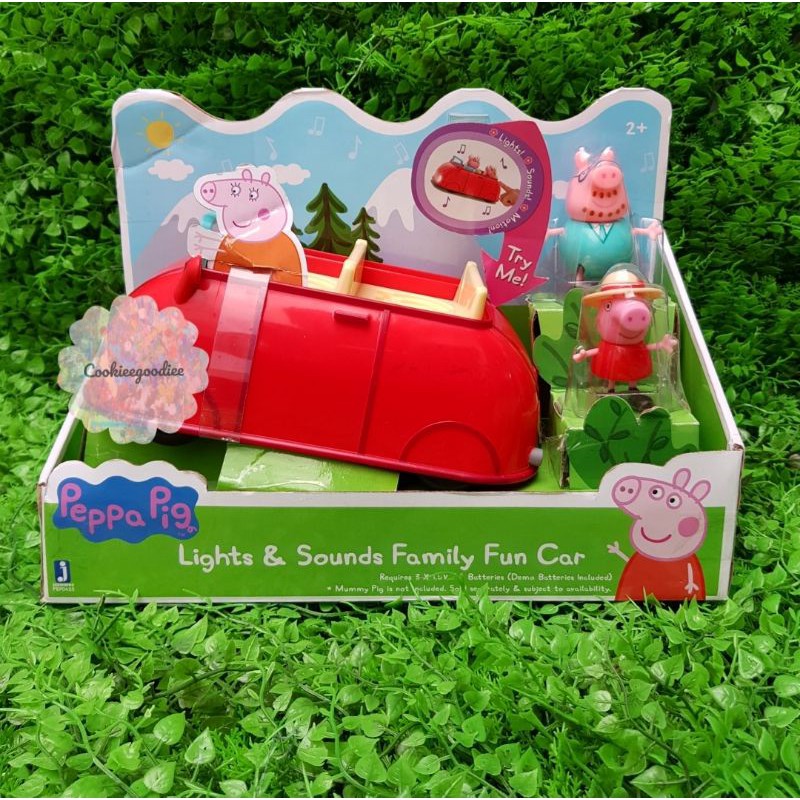 peppa pig lights and sounds car