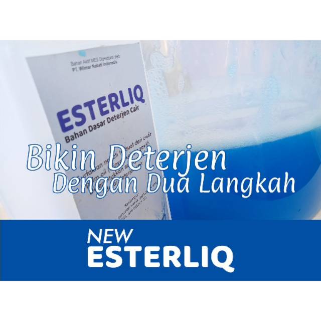 READY - ESTERLIQ  - Paket Bahan Detergen Cair 1 Liter & 5 Liter