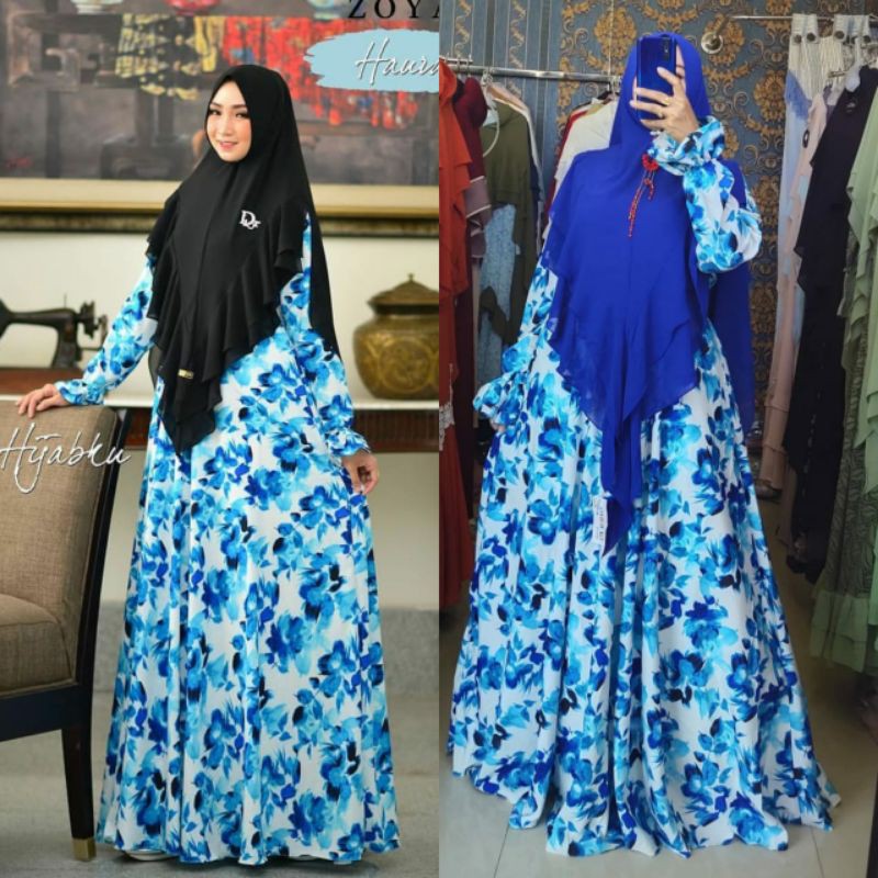 Zoya series ( gamis saja ) original by kasih hijabku