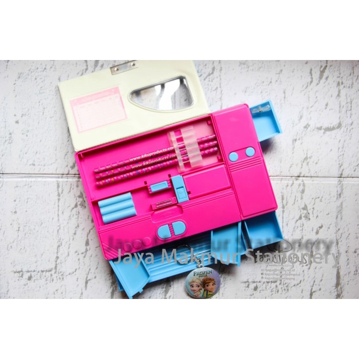 

Pencil case KIKU jumbo frozen pink ITEM No.: KJ848-FR promo