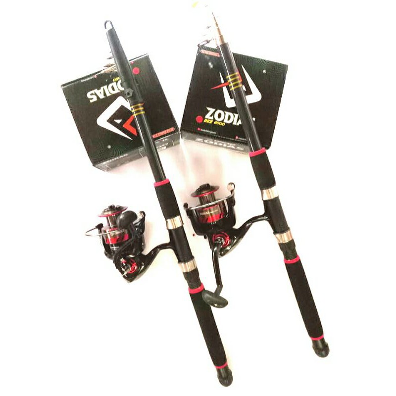 satu set alat pancing / joran oregon tetra 360cm /reel daido zodiaz 6000