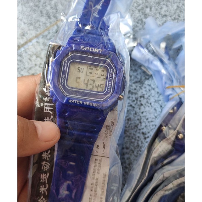 Medan Termurah Jam tangan keren Jam tangan Rubber Digital Unisex import