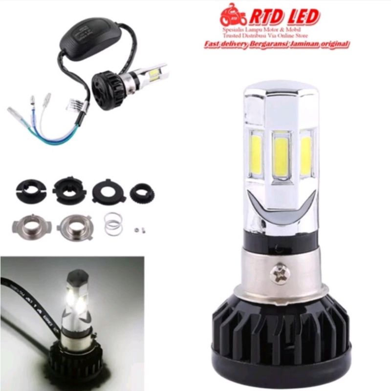 RTD lampu LED 6sisi lampu depan LED asli RTD rayton  lampu LED RTD 3sisi