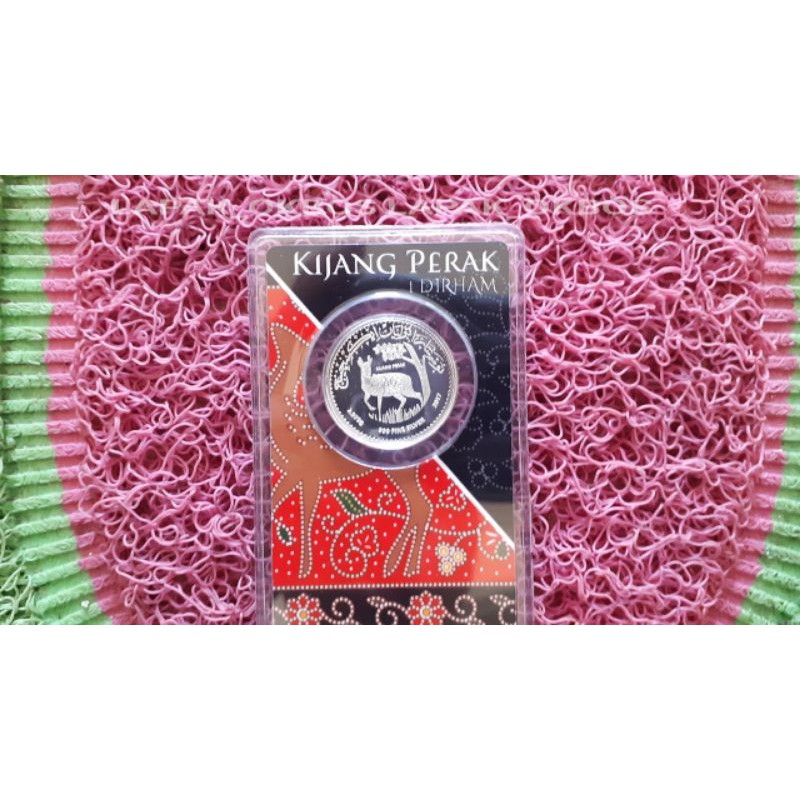 Koin Silver 1 Dirham Kijang Perak Mahar Seserahan