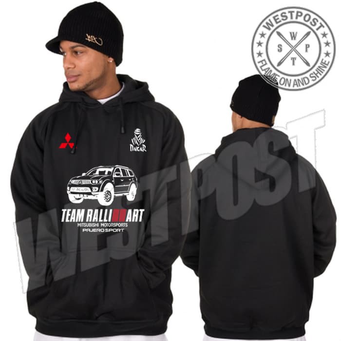 JAKET HOODIE SPORT DAKAR RALLIART KEREN