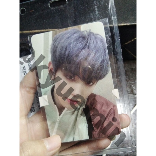 PC PHOTOCARD MASHIHO TREASURE SELCA CH CHAPTER 1 WHITE