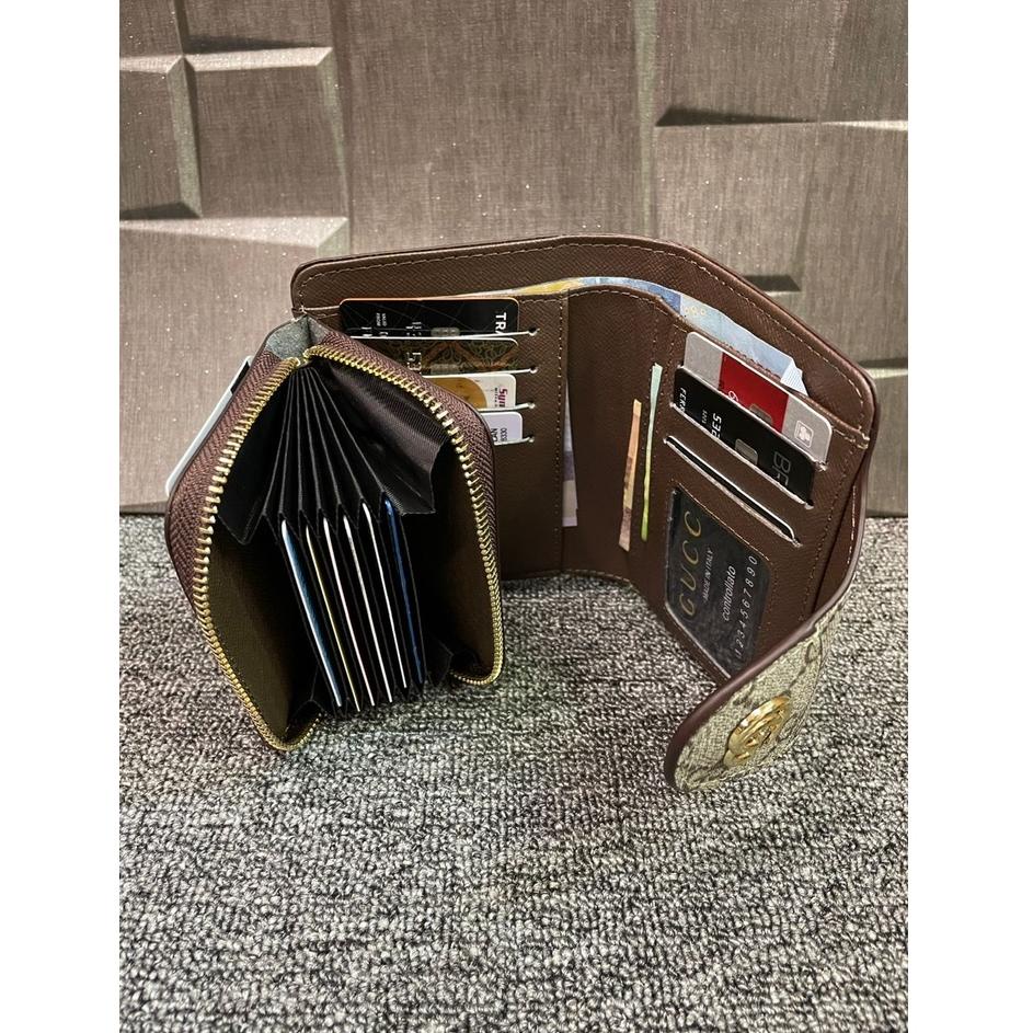 Harga Promo DOMPET COACH WANITA X10 Super Premium lipat wanita kecil lidah kartu Z60