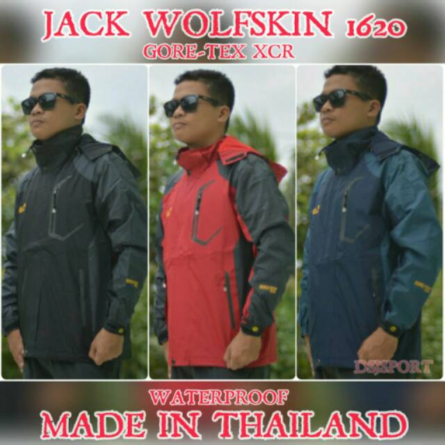 JAKET GUNUNG OUTDOOR JACK WOLFSKIN 1620 WATERPROOF IMPORT