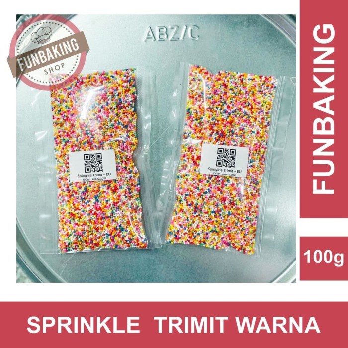 

Ht62D Funbaking - Sprinkle Trimit Springkle Sprinkel Eropa Repack Ori - 50Gr Ht5Hh